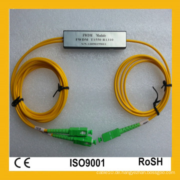 FTTH Hochwertige Wdm Fiber Optic 1310/1490/1550 Fwdm